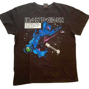 Iron Maiden The Final Frontier 2010 Rare Limited Edition Promo Graphic T Shirt L